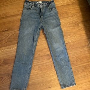 Abercrombie & Fitch 90s straight ultra high rise jeans